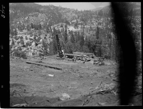 Big Creek - Mammoth Pool - Logging operation