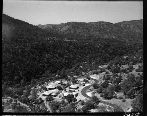 Roads around Big Creek 4 Project