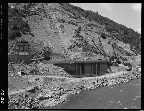 Big Creek - Mammoth Pool - General view of powerhouse