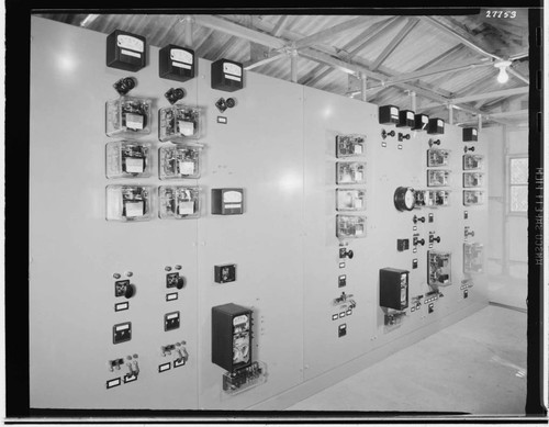 Huston Substation - Control and relay board