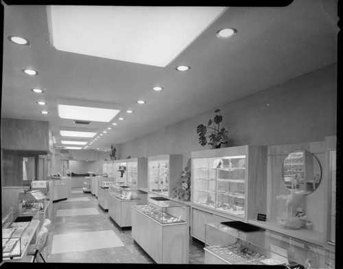 Jewelry store interior