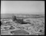 Aerial views of Alamitos Generating Station during construction