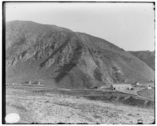 A distant view of Mill Creek 2 & 3 Hydro Plant