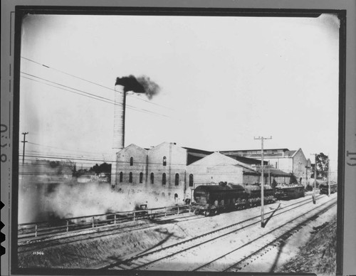 Pacific Electric Railway's Vineyard Steam Plant