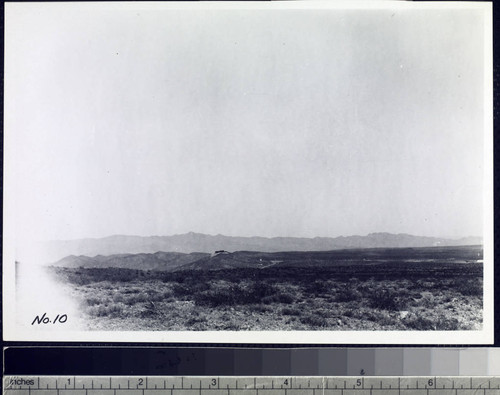 Site of Boulder City water tank under construction