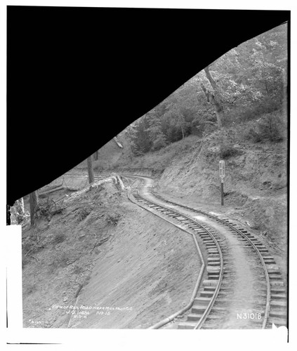 View of Big Creek Railroad at mile post 52