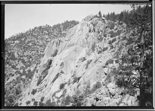 Borel : Bluff near Salmon Creek Falls