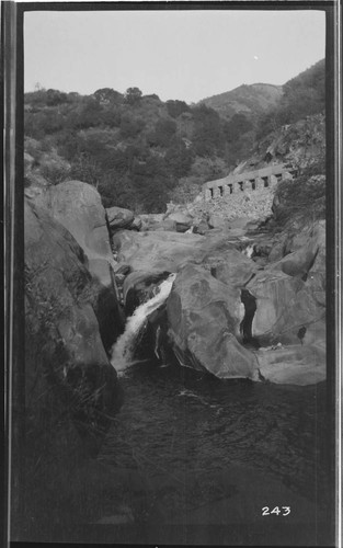 The Middle Fork branch conduit at Kaweah #3 Hydro Plant