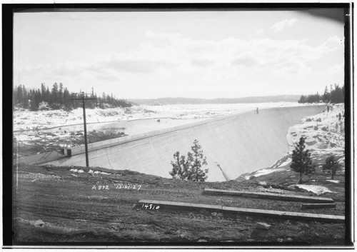 Big Creek, Shaver Lake Dam - Looking south