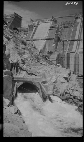 Big Creek Powerhouse #4 - Outlet of diversion tunnel