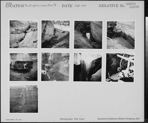 Big Creek, Huntington Lake Dams