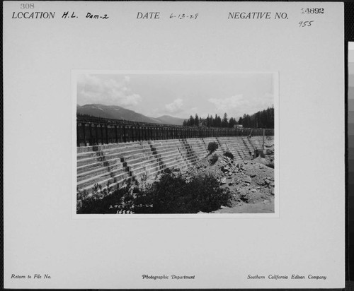 Big Creek Huntington Lake Dams