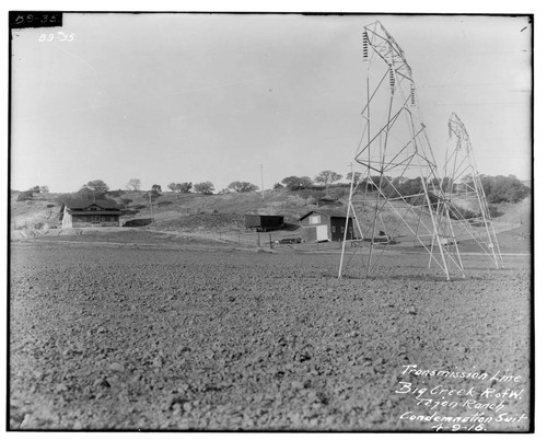 Big Creek Transmission Line right-of-way