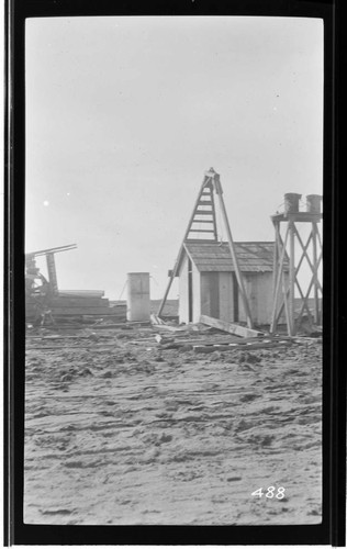 A pumping plant in Tulare County