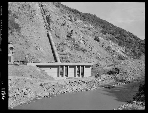 Big Creek - Mammoth Pool - General view of powerhouse