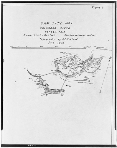 Colorado River - Topock - Dam Site #1