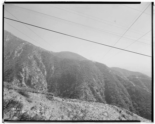 Eagle-Bell Transmission Line - Forest Fire above Altadena