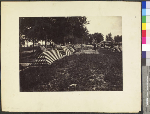 View of arsenal yard, Washington, D.C