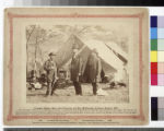 President Lincoln, Major Allen Pinkerton and Gen. McClernard, Antietam, October, 1862