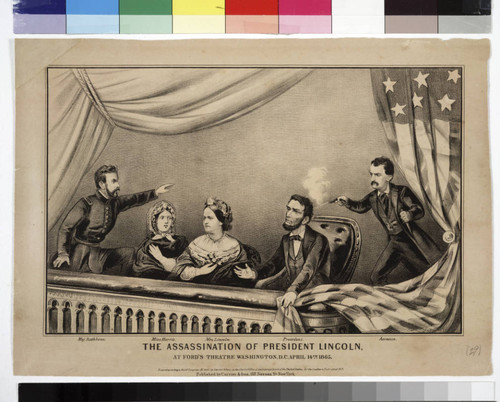 The Assassination of President Lincoln, at Ford's Theatre, Washington, D.C., April 14, 1865