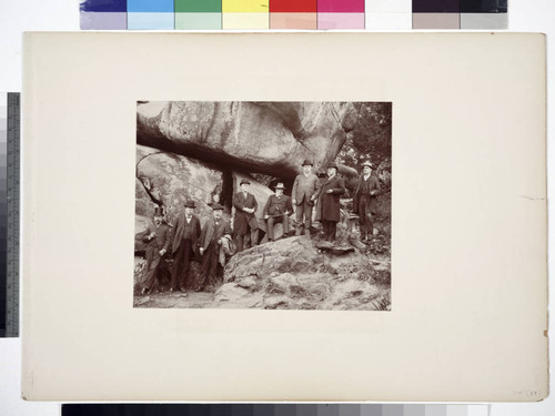 Group at Devil's Den, May 26, 1895