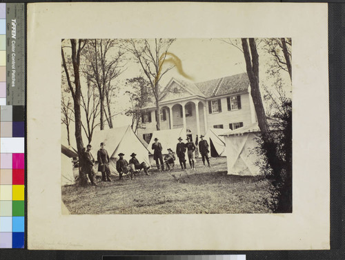 Headquarters of General Mead near Culpepper, Va., October 1863