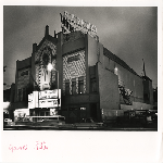 Night view of Parkway Theatre at 1834 Park Boulevard in Oakland, California