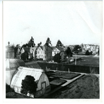 View from A.K.P. Harmon estate on Webster Street looking north west in the Adams Point district of Oakland, California