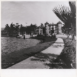 Boat landing on Lake Merritt at 18th Street and Lakeshore Avenue in the Peralta Heights district of Oakland, California