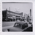 Klinkner Drugs and Sprouse Reitz Co., corner of San Pablo Avenue and 59th Street, in the Golden Gate district of Oakland, California