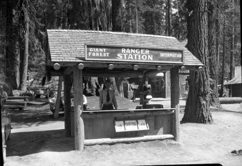 Ranger Stations, Giant Forest Ranger Station. Individual unidentified