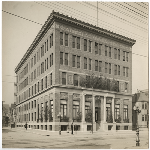 YMCA Building at Telegraph Avenue at Hobart (now 21st Street) in Oakland, California