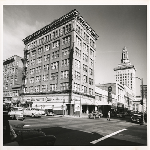 Sutter Hotel at northeast corner of 14th and Jefferson Streets in Oakland, California