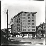 Hotel Clay-Ten at the northeast corner of Clay and 10th Streets in Oakland, California