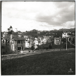 View of houses near the intersection of Rosal and Balfour (formerly Lerida) Avenues in the Trestle Glen district of Oakland, California