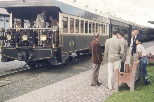 Costa Rican President's Private Train Car for Horizon Scientists