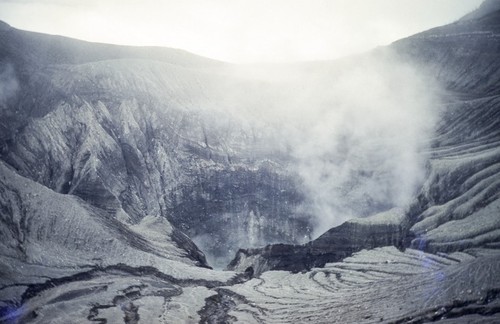 View into Irazú Crater