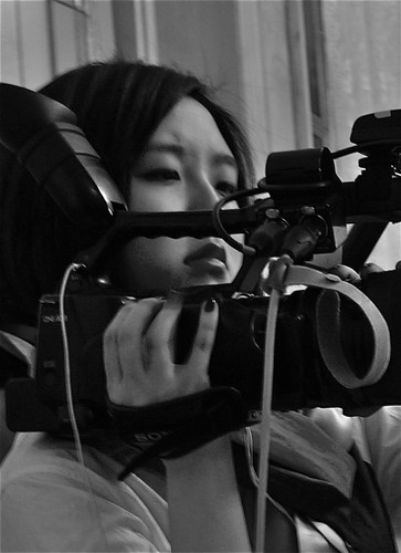 Fan Xiaochun making documentary film of Anton Kandinsky 2 of 4