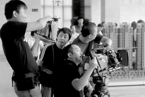 Jia Zhangke filming 24 Cities 4 of 8