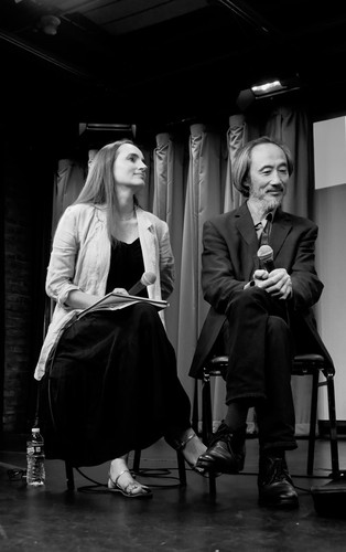 Flora Drew and Ma Jian at PEN America World Voices Festival