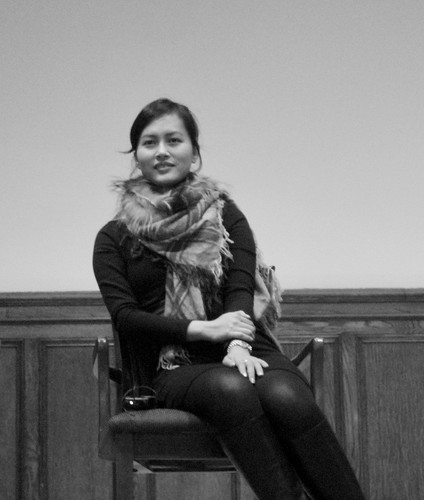 Do Thi Hai Yen, Vietnamese actress, at Yale University 1 of 3