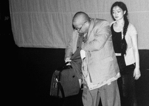 Wu Wenguang and Wang Yanan dancing at rehearsal in New York City