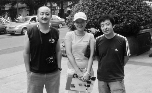 Jia Zhangke filming 24 Cities 7 of 8