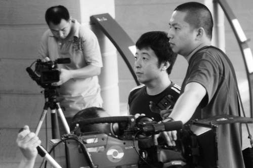 Jia Zhangke filming 24 Cities 6 of 8