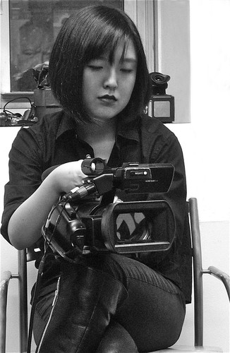Fan Xiaochun making documentary film of Anton Kandinsky 1 of 4