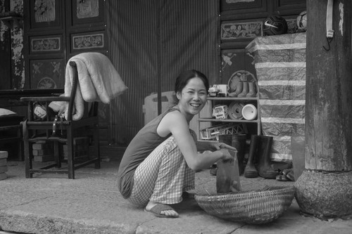 Japanese organic farmers and musicians living in a traditional Yunnan village outside of Dali 2 of 3