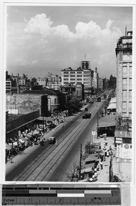 Ginza Street scene, Tokyo, Japan, ca. 1945-1955