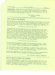 Club Newsletters 1968