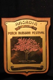 1951 Peach Blossom Sweepstakes Plaque