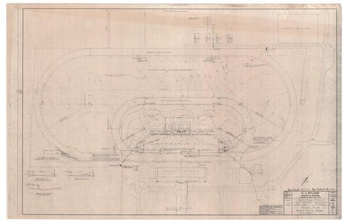 Santa Clara County Fairgrounds, plot plan, rodeo area, sheet no. 1